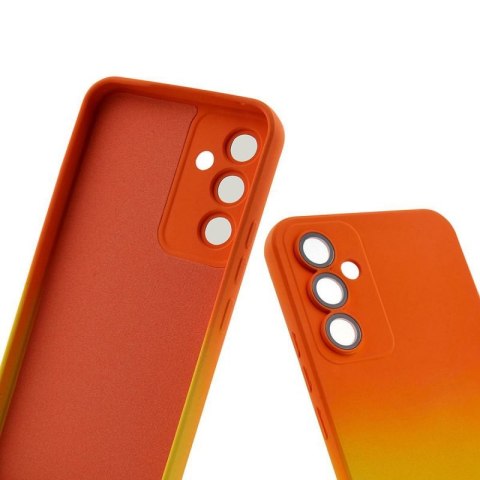 Etui OMBRE do Samsung S22 pomarańczowy Etui OMBRE do Samsung S22 pomarańczowy