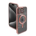 Etui MAGSHINE MAGSAFE do Apple iPhone 12 PRO różowy