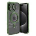 Etui MAGSHINE MAGSAFE do Apple iPhone 12 zielony