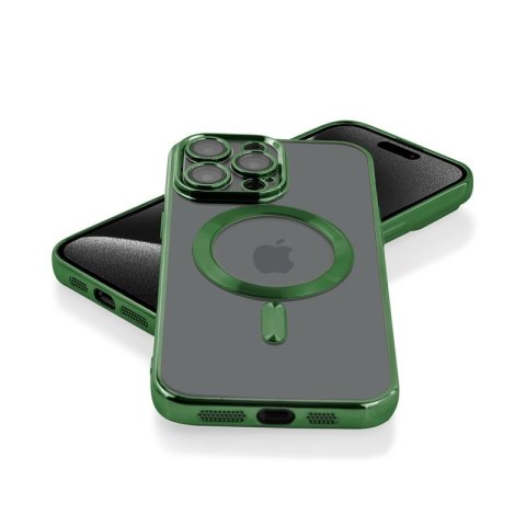Etui MAGSHINE MAGSAFE do Apple iPhone 12 zielony Etui MAGSHINE MAGSAFE do Apple iPhone 12 zielony