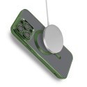Etui MAGSHINE MAGSAFE do Apple iPhone 12 zielony