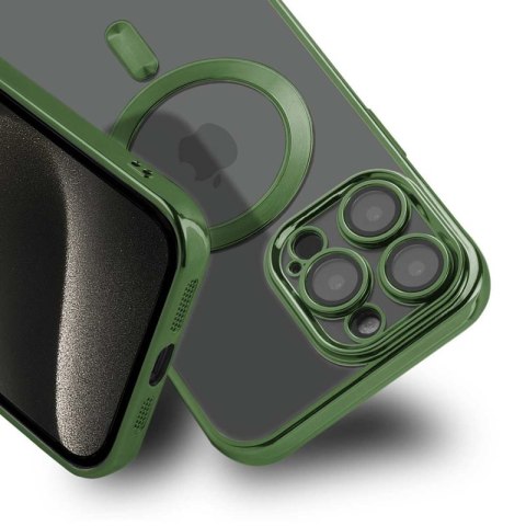 Etui MAGSHINE MAGSAFE do Apple iPhone 12 zielony Etui MAGSHINE MAGSAFE do Apple iPhone 12 zielony