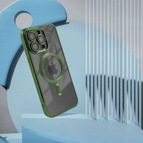Etui MAGSHINE MAGSAFE do Apple iPhone 12 zielony Etui MAGSHINE MAGSAFE do Apple iPhone 12 zielony