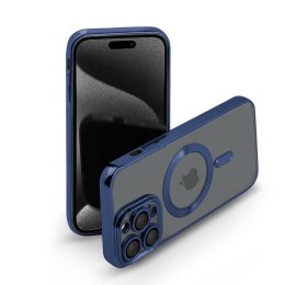 Etui MAGSHINE MAGSAFE do Apple iPhone 14 PRO granatowy