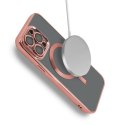 Etui MAGSHINE MAGSAFE do Apple iPhone 12 PRO MAX różowy