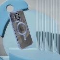 Etui MAGSHINE MAGSAFE do Apple iPhone 13 PRO MAX niebieski