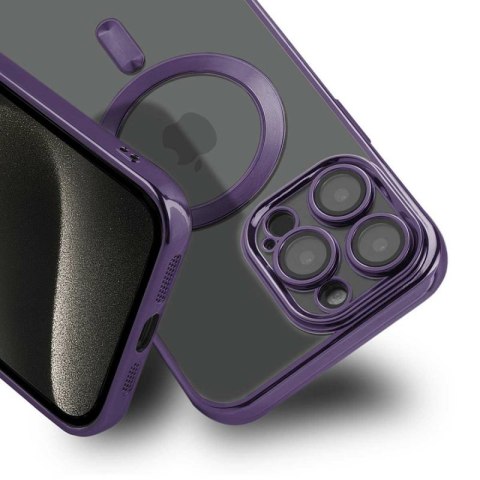 Etui MAGSHINE MAGSAFE do Apple iPhone 13 fioletowy Etui MAGSHINE MAGSAFE do Apple iPhone 13 fioletowy