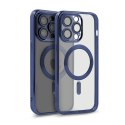 Etui MAGSHINE MAGSAFE do Apple iPhone 13 granatowy