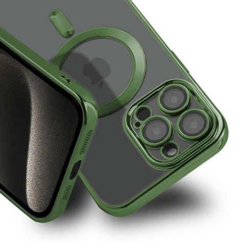 Etui MAGSHINE MAGSAFE do Apple iPhone 13 zielony Etui MAGSHINE MAGSAFE do Apple iPhone 13 zielony