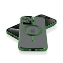 Etui MAGSHINE MAGSAFE do Apple iPhone 15 PRO MAX zielony