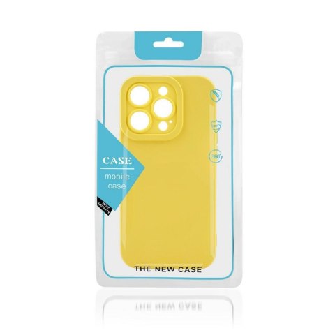 Etui SOFTY do Apple iPhone 15 żółty Etui SOFTY do Apple iPhone 15 żółty