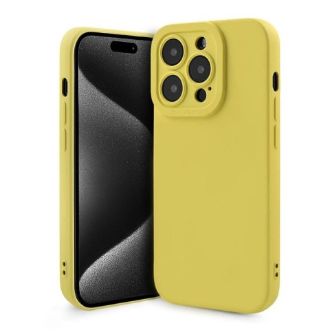 Etui SOFTY do Apple iPhone 15+ żółty Etui SOFTY do Apple iPhone 15+ żółty