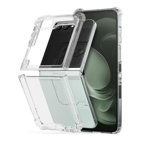 Etui ANTI SHOCK do Samsung Z Flip 4 fine hole przezroczysty Etui ANTI SHOCK do Samsung Z Flip 4 fine hole przezroczysty