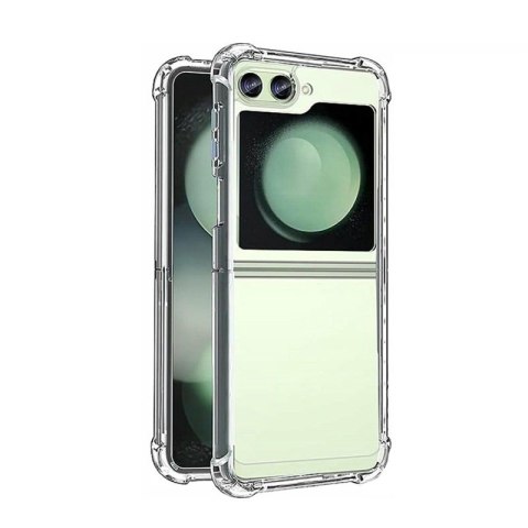 Etui ANTI SHOCK do Samsung Z Flip 5 fine hole przezroczysty Etui ANTI SHOCK do Samsung Z Flip 5 fine hole przezroczysty