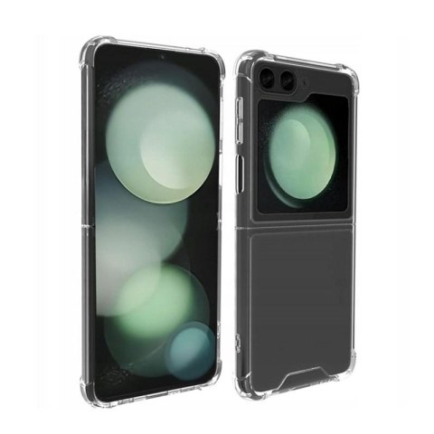 Etui ANTI SHOCK do Samsung Z Flip 5 fine hole przezroczysty Etui ANTI SHOCK do Samsung Z Flip 5 fine hole przezroczysty