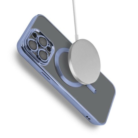 Etui MAGSHINE MAGSAFE do Apple iPhone 15 PRO niebieski Etui MAGSHINE MAGSAFE do Apple iPhone 15 PRO niebieski
