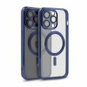 Etui MAGSHINE MAGSAFE do Apple iPhone 15+ granatowy