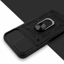 Etui SLIDE RING do Samsung S24+ czarny