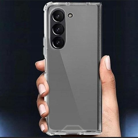 Etui ANTI SHOCK do Samsung Z FOLD 5 fine hole przezroczysty Etui ANTI SHOCK do Samsung Z FOLD 5 fine hole przezroczysty