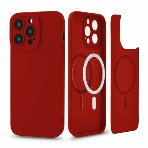 Etui SOFTY MAGSAFE do Apple iPhone 14 czerwony