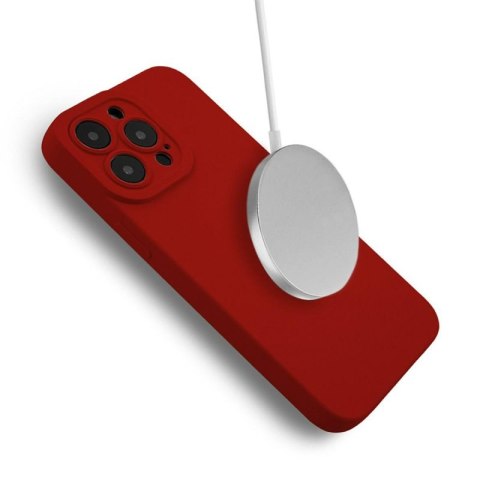 Etui SOFTY MAGSAFE do Apple iPhone 15 PRO czerwony Etui SOFTY MAGSAFE do Apple iPhone 15 PRO czerwony