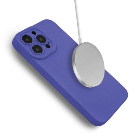 Etui SOFTY MAGSAFE do Apple iPhone 15 fioletowy Etui SOFTY MAGSAFE do Apple iPhone 15 fioletowy