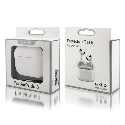 Etui na słuchawki do Apple Airpods III biały Etui na słuchawki do Apple Airpods III biały