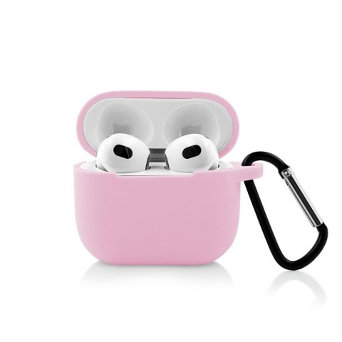 Etui na słuchawki do Apple Airpods III różowy Etui na słuchawki do Apple Airpods III różowy