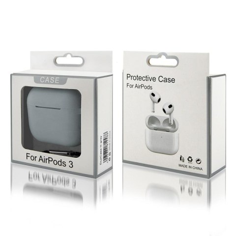 Etui na słuchawki do Apple Airpods III szary Etui na słuchawki do Apple Airpods III szary