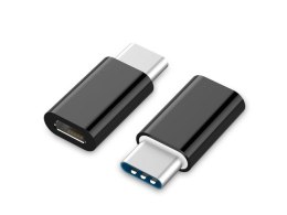 Adapter USB Typ-C(M) 2.0 -> USB Typ-micro (F)