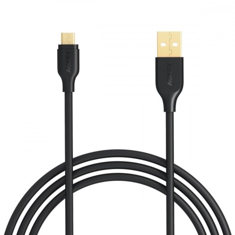 CB-MD1 kabel micro USB - USB-A 1m 480 Mbps Quick Charge czarny CB-MD1 kabel micro USB - USB-A 1m 480 Mbps Quick Charge czarny