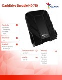 DashDrive Durable HD710 1TB 2.5'' USB3.1 Czarny