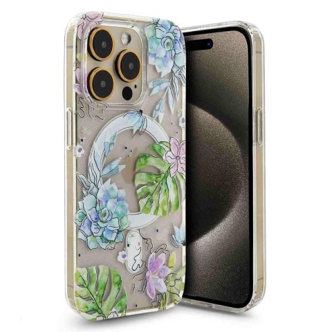 Etui MAGSAFE PRINT do Apple iPhone 13 PRO MAX tropical