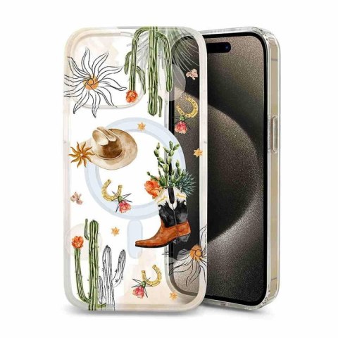 Etui MAGSAFE PRINT do Apple iPhone 14 wildwest Etui MAGSAFE PRINT do Apple iPhone 14 wildwest