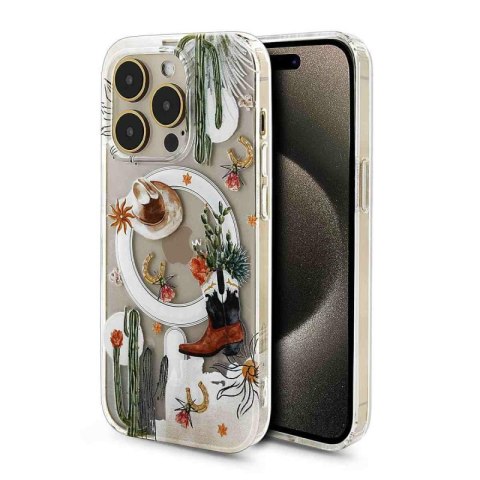 Etui MAGSAFE PRINT do Apple iPhone 14 wildwest Etui MAGSAFE PRINT do Apple iPhone 14 wildwest