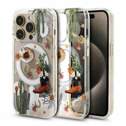 Etui MAGSAFE PRINT do Apple iPhone 14 wildwest Etui MAGSAFE PRINT do Apple iPhone 14 wildwest