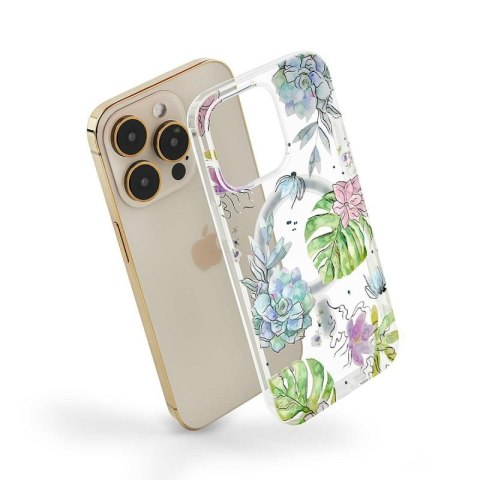 Etui MAGSAFE PRINT do Samsung S23 tropical Etui MAGSAFE PRINT do Samsung S23 tropical