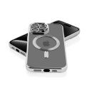 Etui MAGSHINE MAGSAFE do Apple iPhone 13 PRO MAX srebrny