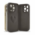 Etui HEARTS do Apple iPhone 13 PRO kawowy