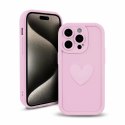 Etui HEARTS do Apple iPhone 14 PRO różowy