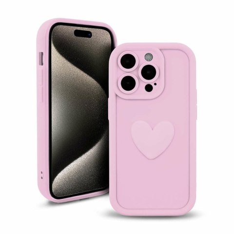 Etui HEARTS do Apple iPhone 14 PRO różowy Etui HEARTS do Apple iPhone 14 PRO różowy