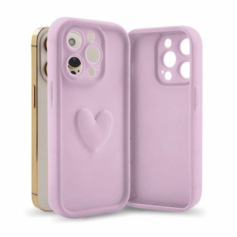 Etui HEARTS do Apple iPhone 14 PRO różowy Etui HEARTS do Apple iPhone 14 PRO różowy