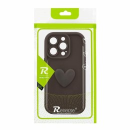 Etui HEARTS do Apple iPhone 15 kawowy