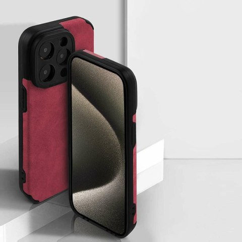 Etui SUEDE do Xiaomi REDMI NOTE 13 PRO+ 5G bordo Etui SUEDE do Xiaomi REDMI NOTE 13 PRO+ 5G bordo