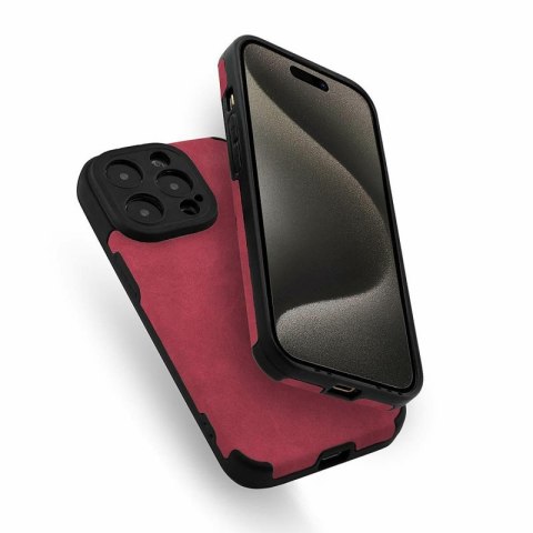 Etui SUEDE do Xiaomi REDMI NOTE 13 PRO+ 5G bordo Etui SUEDE do Xiaomi REDMI NOTE 13 PRO+ 5G bordo