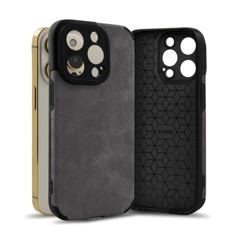 Etui SUEDE do Xiaomi REDMI NOTE 13 PRO+ 5G ciemny szary Etui SUEDE do Xiaomi REDMI NOTE 13 PRO+ 5G ciemny szary