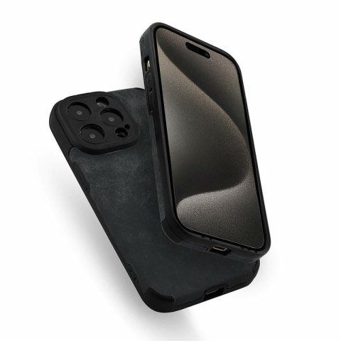 Etui SUEDE do Xiaomi REDMI NOTE 13 PRO+ 5G czarny Etui SUEDE do Xiaomi REDMI NOTE 13 PRO+ 5G czarny