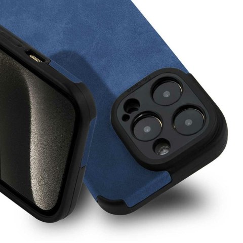 Etui SUEDE do Xiaomi REDMI NOTE 13 PRO+ 5G granatowy Etui SUEDE do Xiaomi REDMI NOTE 13 PRO+ 5G granatowy
