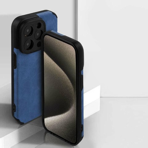 Etui SUEDE do Xiaomi REDMI NOTE 13 PRO+ 5G granatowy Etui SUEDE do Xiaomi REDMI NOTE 13 PRO+ 5G granatowy