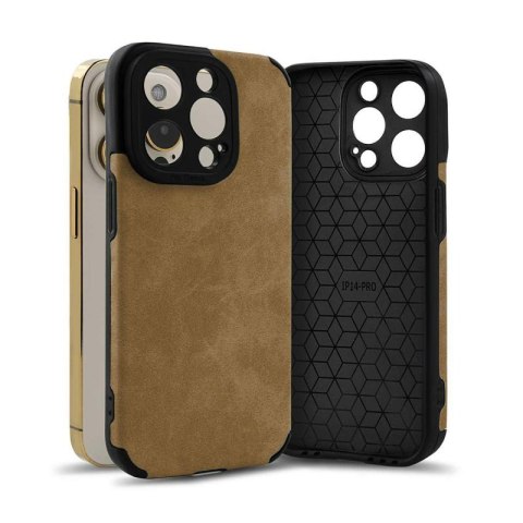 Etui SUEDE do Xiaomi REDMI NOTE 13 PRO+ 5G kawowy Etui SUEDE do Xiaomi REDMI NOTE 13 PRO+ 5G kawowy